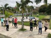 Centros de Saúde de Florianópolis promovem atividades ao ar livre